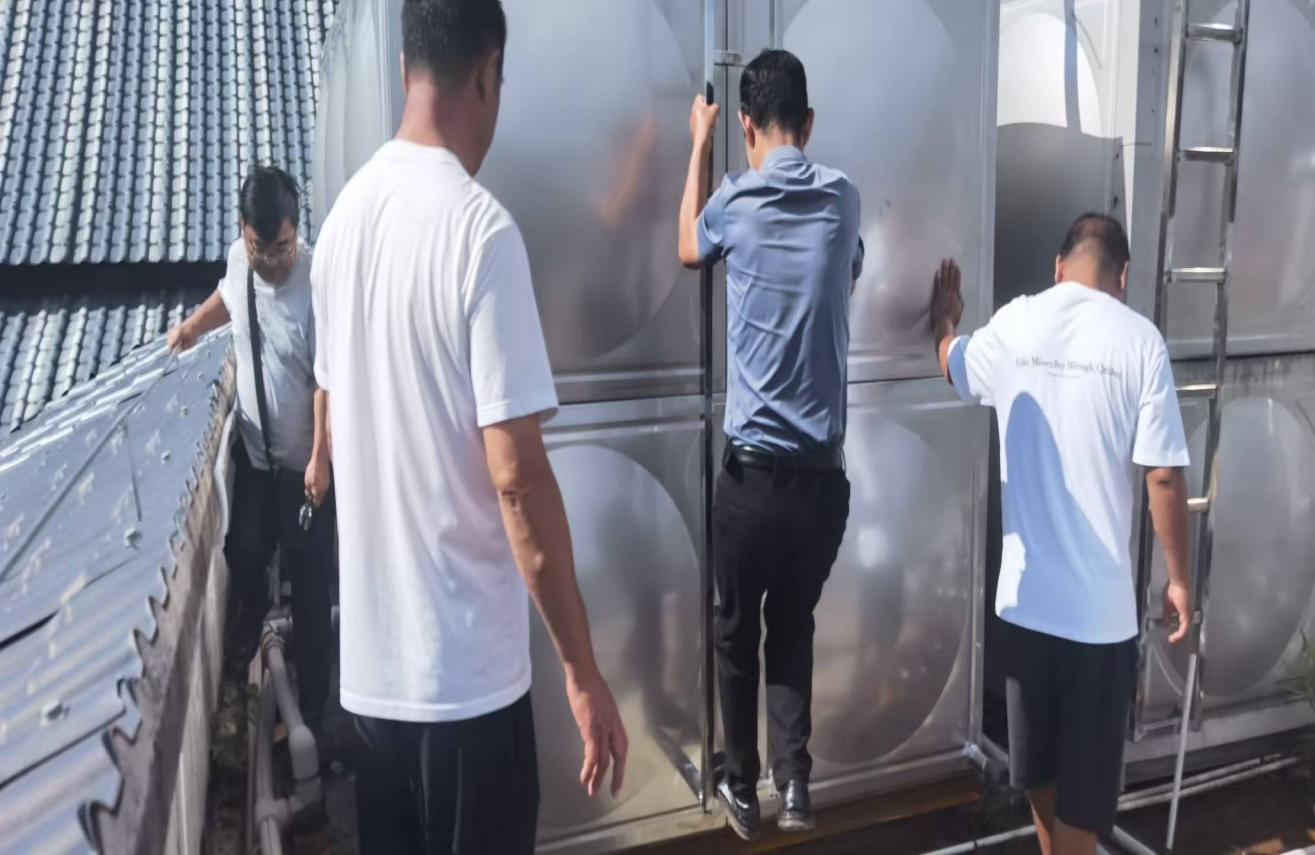 融园水箱安装验收9.2